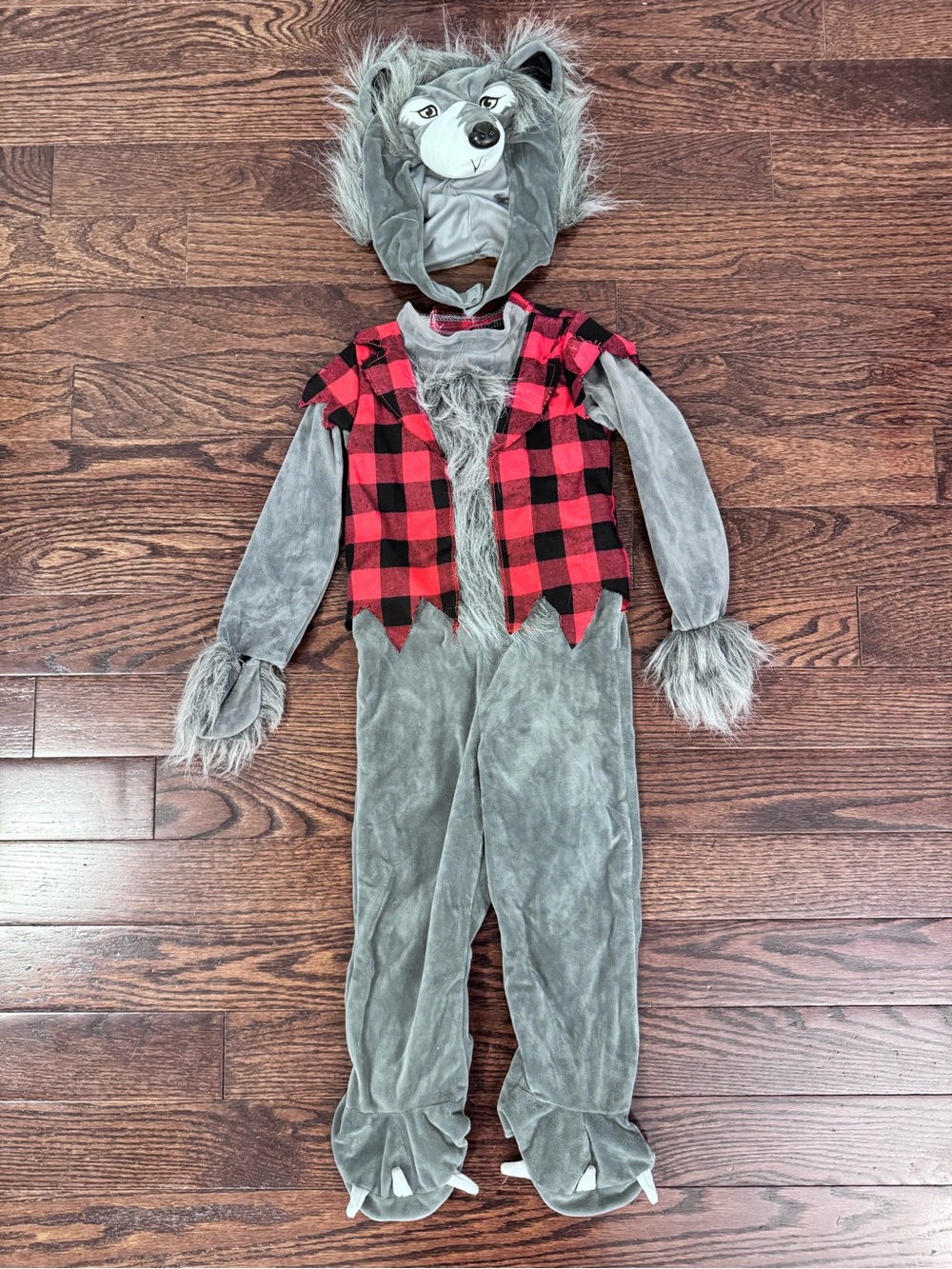 Howling Wolf Werewolf Costume Toddler 2T-4T